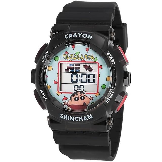 J-AXIS Crayon Shin-chan Pajama Digital Watch – Black Character Watch CH3C0001-BK