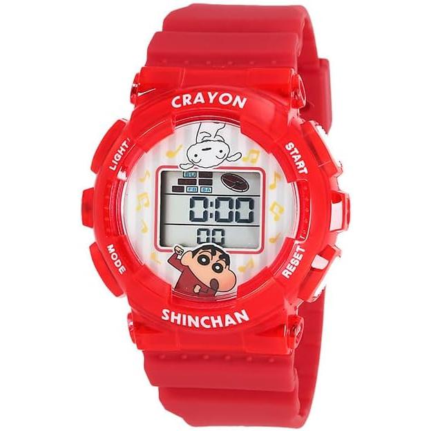 J-AXIS Crayon Shin-chan & Shiro Digital Watch – Red Character Watch CH3C0001-RE
