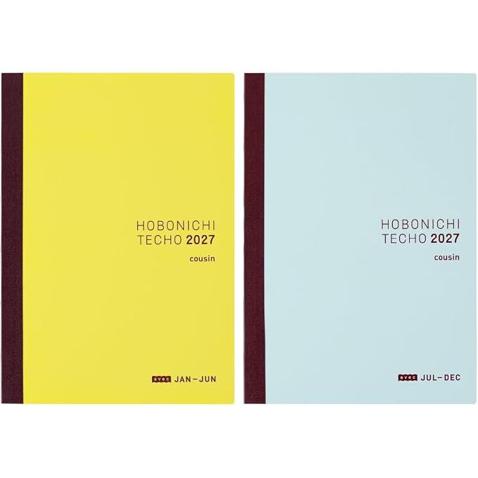 [Japanese] Hobonichi Techo 2027 Cousin A5 – 1 Page per Day Japanese Planner