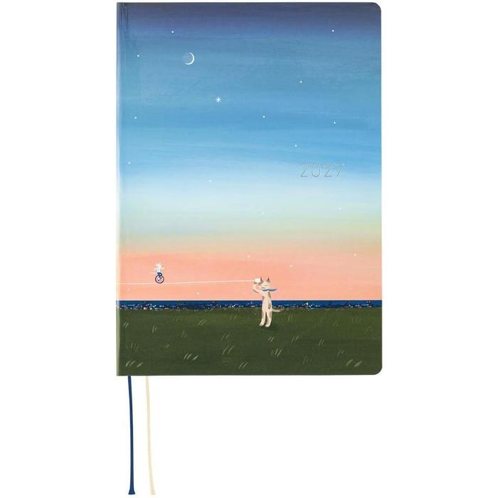 [English] Hobonichi Techo 2027 HON A5 English Edition – Daily Planner, 4 Designs