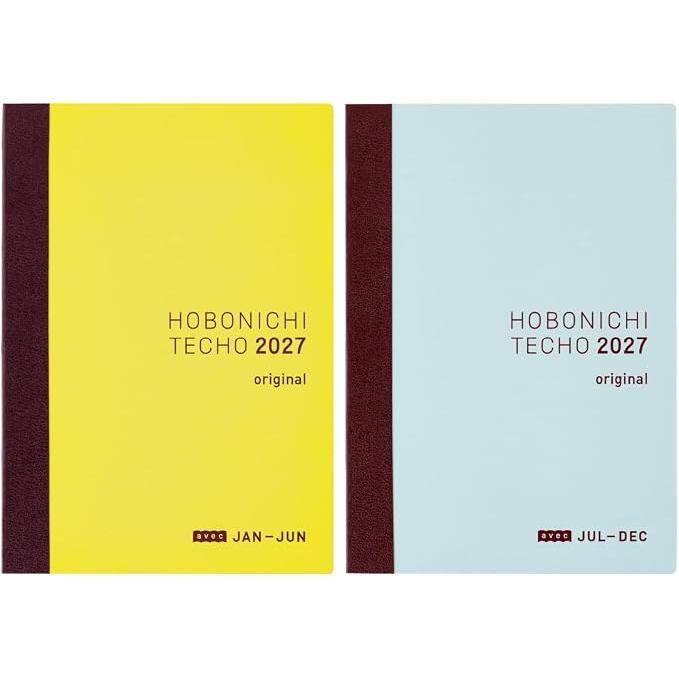 [Japanese] Hobonichi Techo 2027 Original A6 – 1 Page per Day Japanese Planner