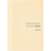 [Japanese] Hobonichi Techo 2027 Original A6 – 1 Page per Day Japanese Planner