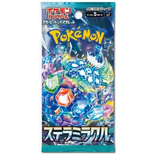 Pokemon Card - [Scarlet & Violet Expansion Pack] Stella Miracle Booster (5 kart)