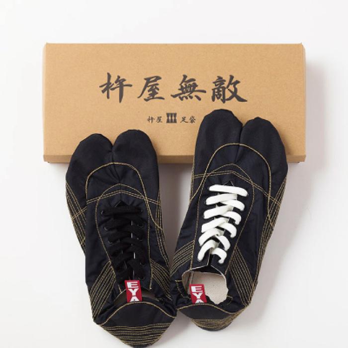 KINEYA MUTEKI Black – Men's Barefoot Split-Toe Running Shoes
