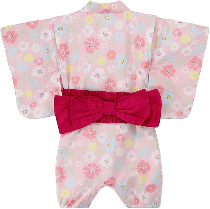 KISBINI Baby Kimono Romper – Yukata Style Summer Outfit for Boys & Girls