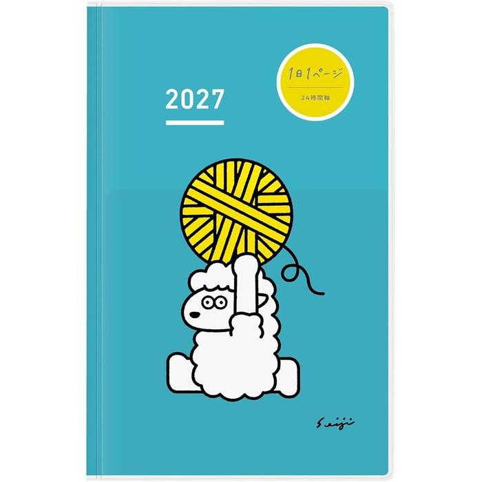 KOKUYO Jibun Techo DAYs 2027 Daily Planner – A5 Slim & B6 Slim | 4 Colors