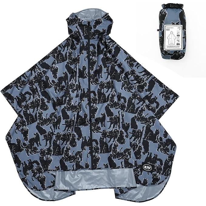 KiU Rain Poncho 2ND – Waterproof Unisex Rain Poncho