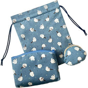 Kinagani Shimaenaga Multi-Pouch 3-Piece Set