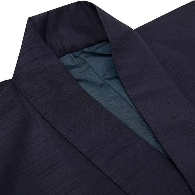 Kyoetsu Men’s Kimono & Haori Set – Pongee Fabric (Available in 3 colors)