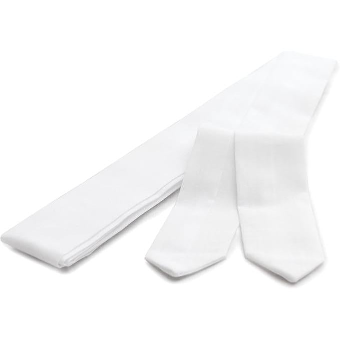 Kyoetsu Waist Strap – Simple, Set of 3, White