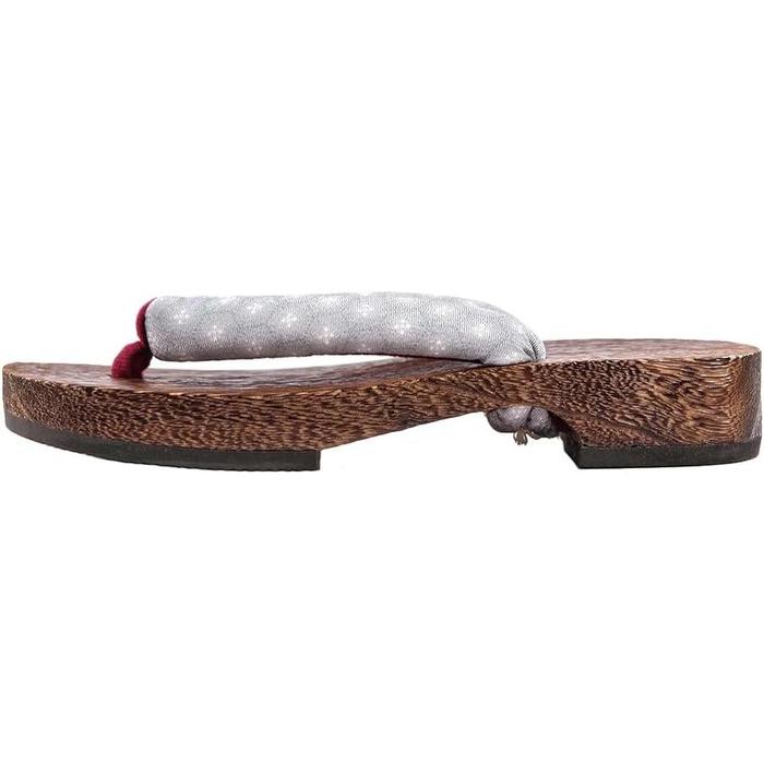 Kyoetsu Women's Geta Clogs – Grilled Paulownia Base, Soft Strap, Multiple Sizes