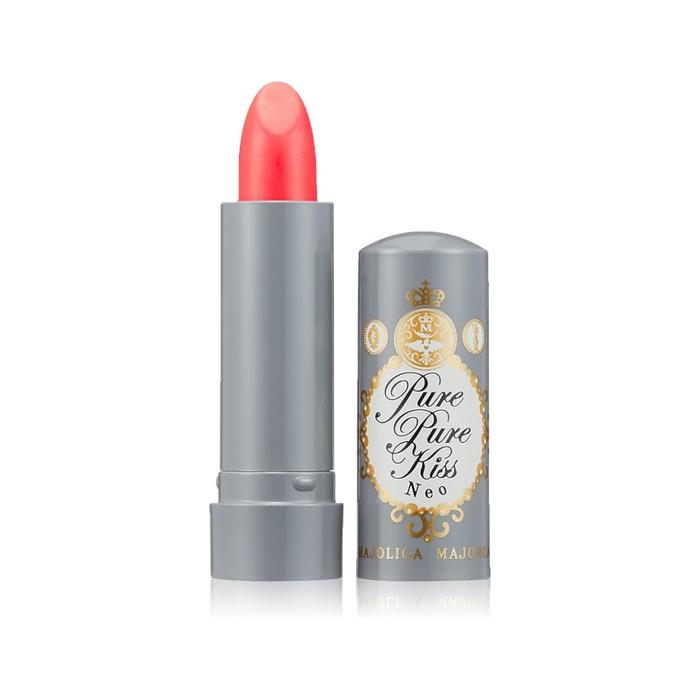 MAJOLICA MAJORCA Pure Pure Kiss NEO Fragrance-Free Sheer Lipstick – 2.3g［Alcohol-free]