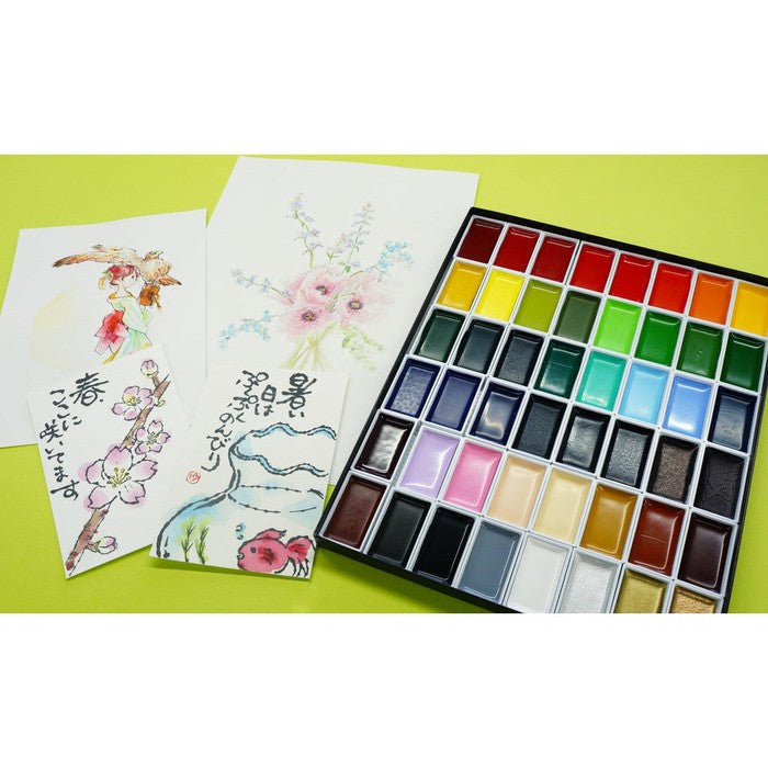 Kuretake Gansai Tabi 48 color set (MC20/48V)