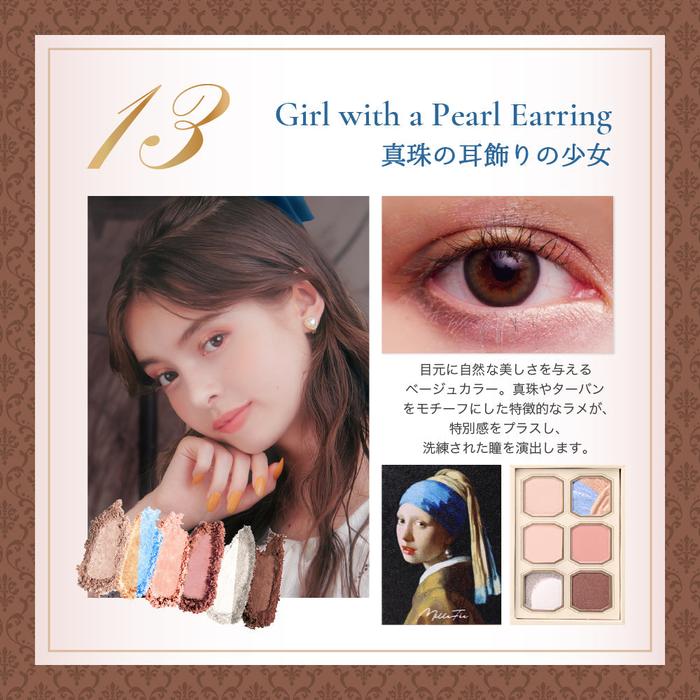 MilleFee Painting-Inspired Eyeshadow Palette – Art-Inspired Soft Powder Eye Color