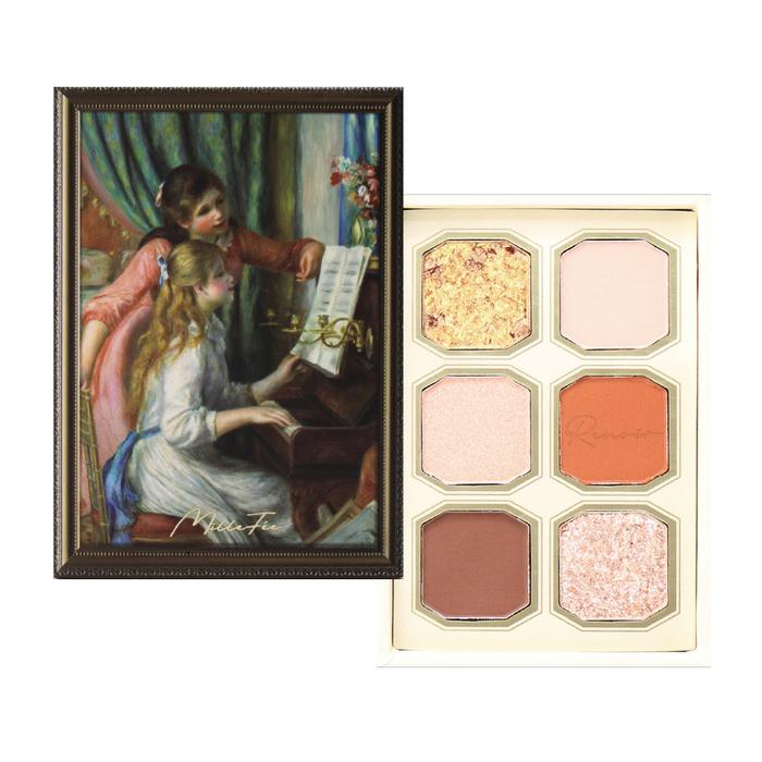 MilleFee Painting-Inspired Eyeshadow Palette – Art-Inspired Soft Powder Eye Color