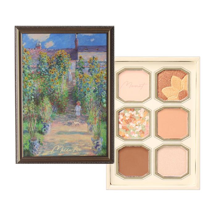 MilleFee Painting-Inspired Eyeshadow Palette – Art-Inspired Soft Powder Eye Color