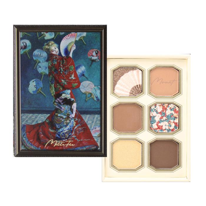 MilleFee Painting-Inspired Eyeshadow Palette – Art-Inspired Soft Powder Eye Color