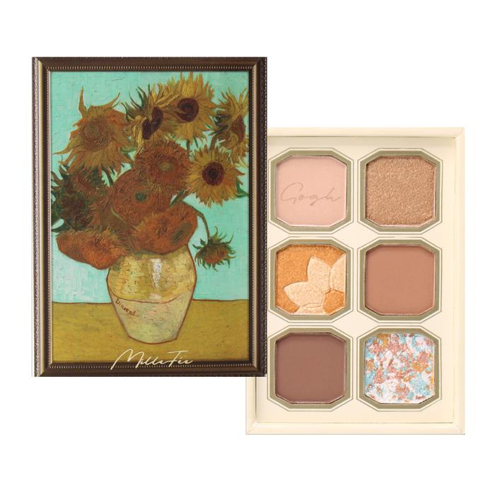 MilleFee Painting-Inspired Eyeshadow Palette – Art-Inspired Soft Powder Eye Color