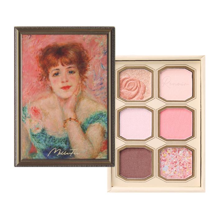 MilleFee Painting-Inspired Eyeshadow Palette – Art-Inspired Soft Powder Eye Color