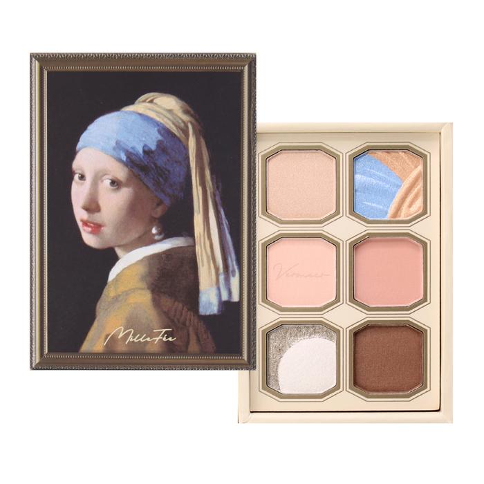 MilleFee Painting-Inspired Eyeshadow Palette – Art-Inspired Soft Powder Eye Color