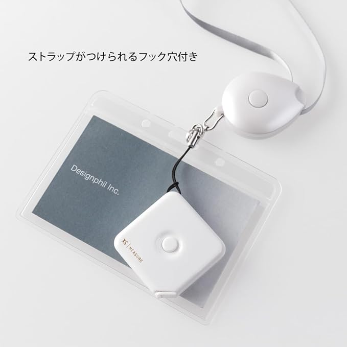 MIDORI XS Compact Tape Measure – Retractable Mini Measuring Tape 1.5m | 4 Colors