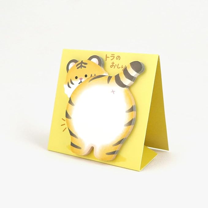 MIND WAVE Stand Stick Marker – Animal Butt Sticky Notes, 3 Designs