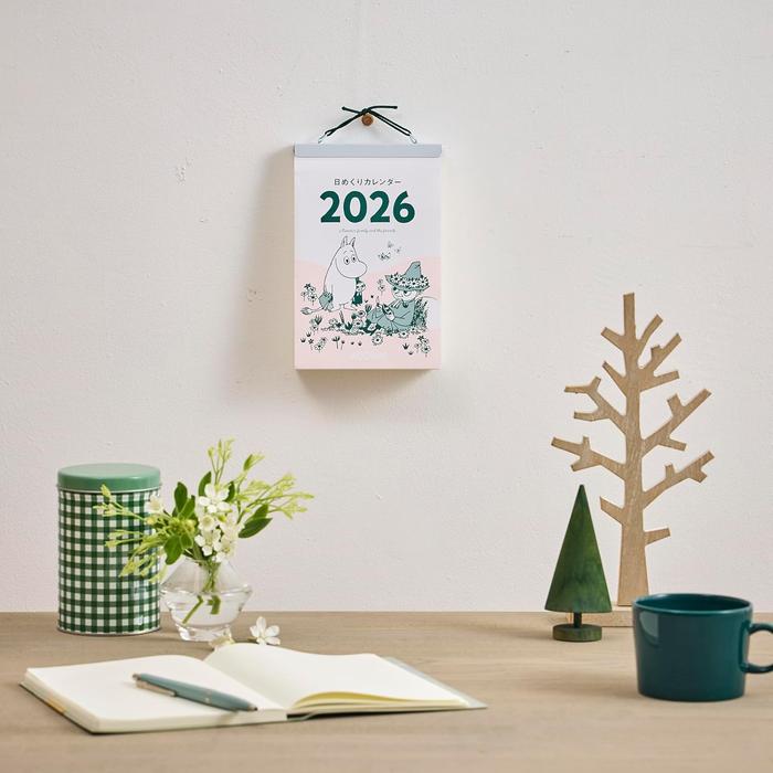 MOOMIN HIMEKURI CALENDAR 2026- Daily Tear-Off Calendar