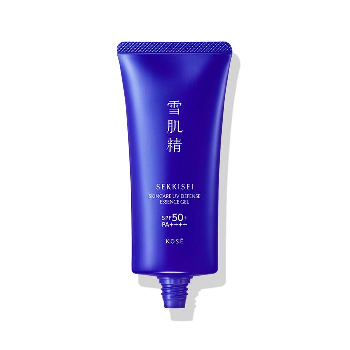 SEKKISEI UV Essence Gel SPF50+/PA++++ Moisturizing Sunscreen & Makeup Base, 90 g [With Alcohol]
