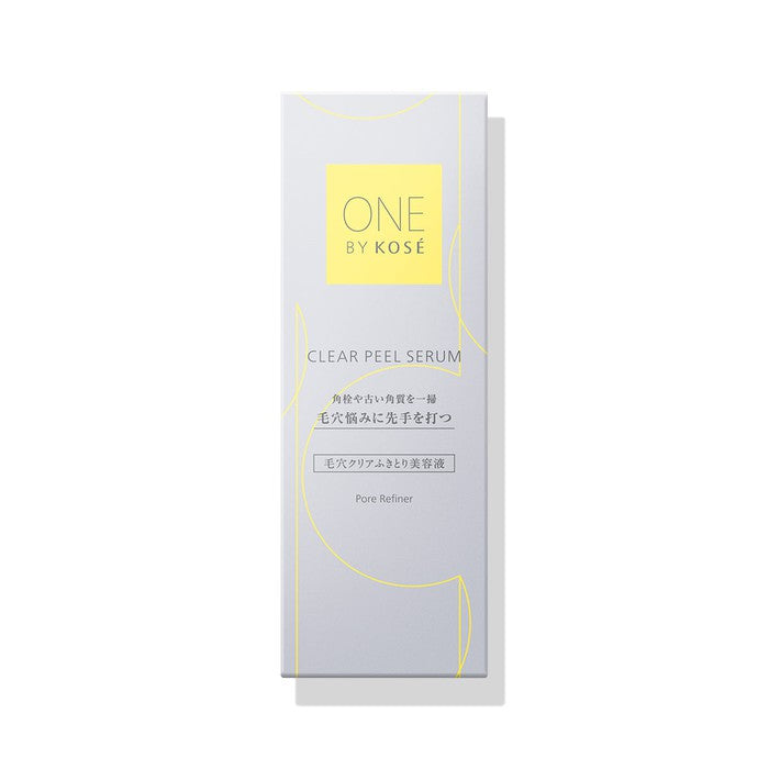 Clear Peel Serum by ONE BY KOSE - Pore-Clearing & Keratin Care Wipe-Off Serum 120ml [With alcohol]