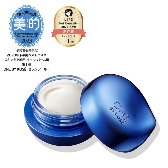 Serum Shield by ONE BY KOSE - Moisture & Wrinkle-Reducing Balm for Dry Skin 40g [Alcohol-free]