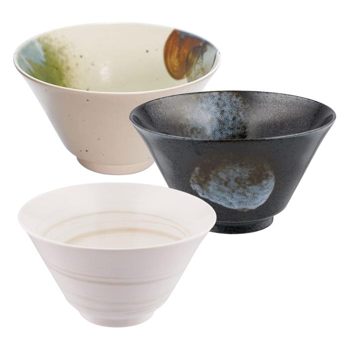 Marusankondo Mino Ware Ramen Bowl – 900ml (Multiple color options)