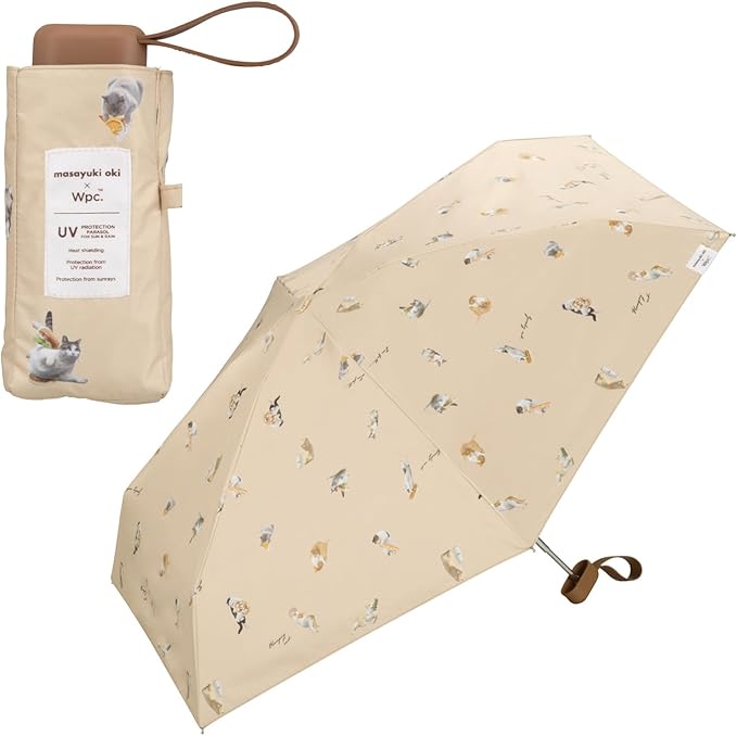  Masayuki Oki × Wpc. Cat Parasol – 100% UV Protection & Rain-Ready