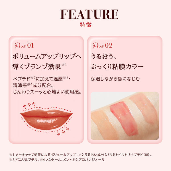 Mentholatum Lip Fondue Nude Beige Fusion Floral Scent 3.2g [Alcohol-free]