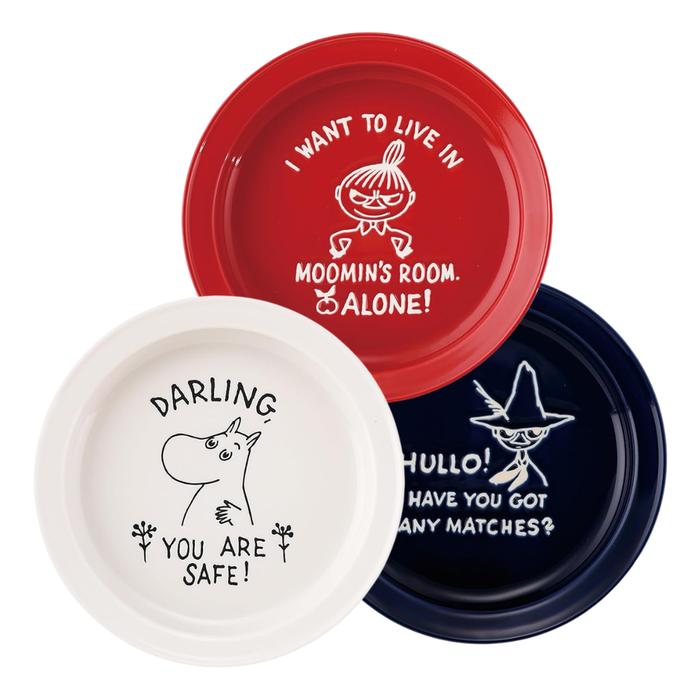 Moomin Character Ceramic Curry Plate - Yamaka Japan