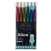 PILOT Juice Gel Pen 0.5 mm – 6-Color Set, Neon / Muted / Classic Colors