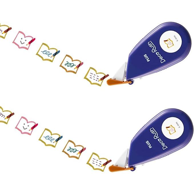 PLUS Decorush Dekorationsband – 6 mm × 4 m, Set von 2, 12 Designs