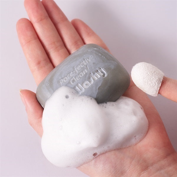 Set de Cuidado para Poros Obstruidos Pelican Soap Dot Washy – Jabón Facial de Arcilla y Exfoliante de Capullo de Seda Natural [Alcohol-Free]