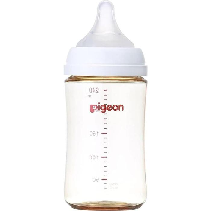 Pigeon Breast Milk Feel BPA-Free Plastic Baby Bottle – 160ml / 240ml
