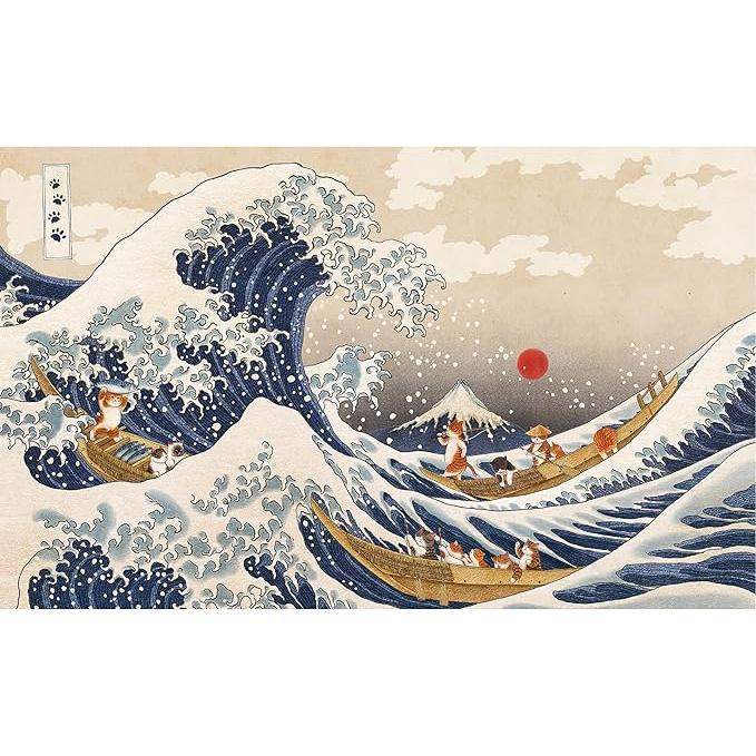 Pintoo “Nyangsongi: God Nyan River” 1000-Piece Puzzle