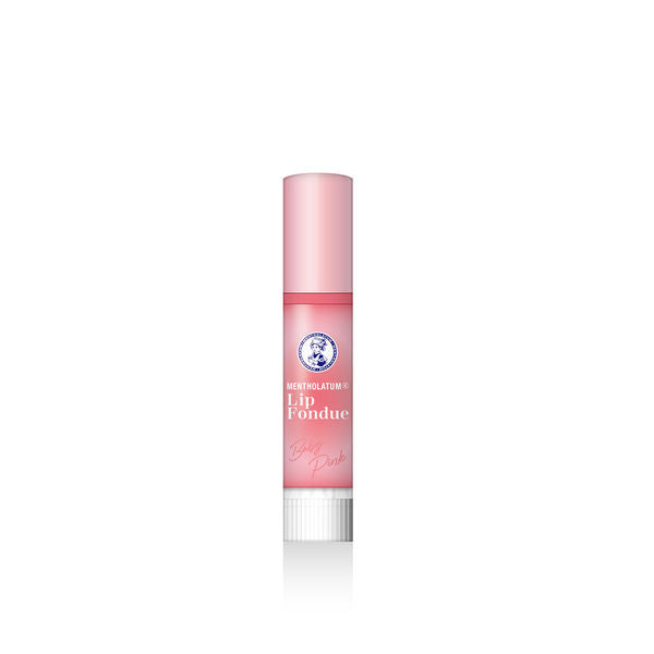 Mentholatum Lip Fondue Baby Pink Fusion Floral Scent 3.2g [Alcohol-free]