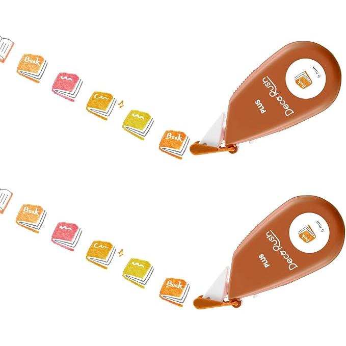 PLUS Decorush Dekorationsband – 6 mm × 4 m, Set von 2, 12 Designs
