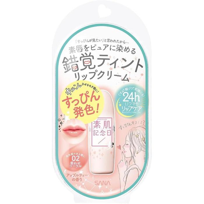 SANA Suhada Kinenbi Fake Nude Lip Tint – 3.1g [With alcohol]