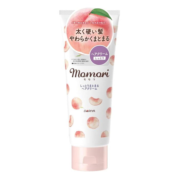 MOMORI - Cream for dry hair with peach oil 150g [With alcohol]