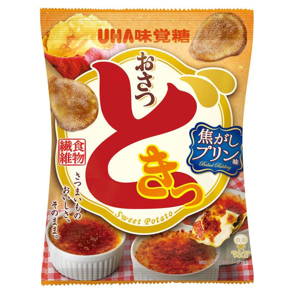 [OUTLET] Osatsu Doki! Roasted Pudding Flavor Sweet Potato Chips – 60g