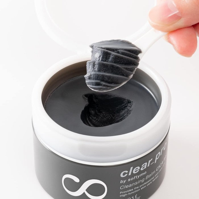 Softymo clear_pro - Make-up removal balm based on carbon and CICA for blackheaded and oily skin 90g [Alcohol-free]
