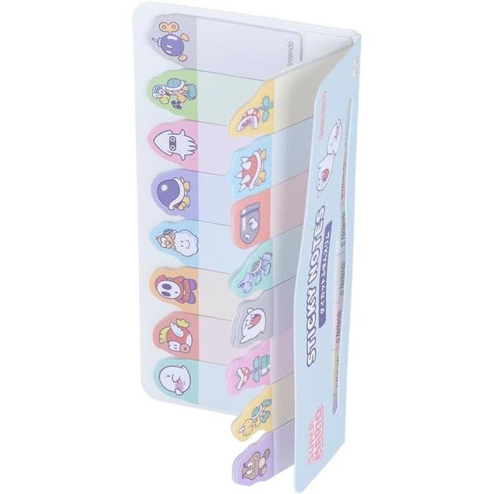 Sun-Star Stationery – Super Mario Die-Cut Sticky Notes (Enemy)