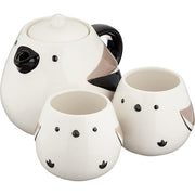 Sunart Shimaenaga Teapot & Cup Set — Cute Porcelain Tableware