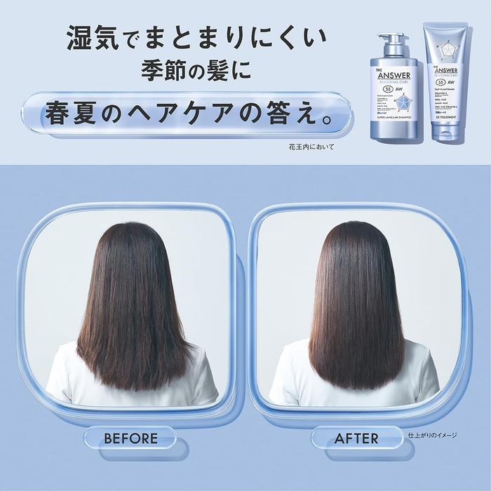THE ANSWER Seasonal Care SS Super Lamella Shampoo 400mL – Spring/Summer Hair Care [Alcohol-Free]