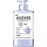 THE ANSWER Seasonal Care SS Super Lamella Shampoo 400mL – Spring/Summer Hair Care [Alcohol-Free]