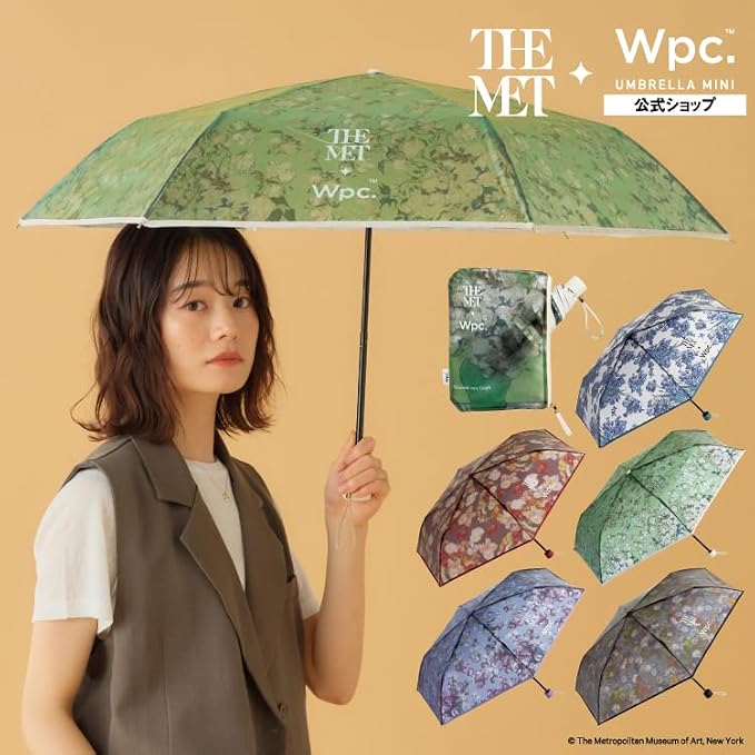 THE MET × Wpc. Famous Painting Mini Folding Umbrella – 5 Art Designs